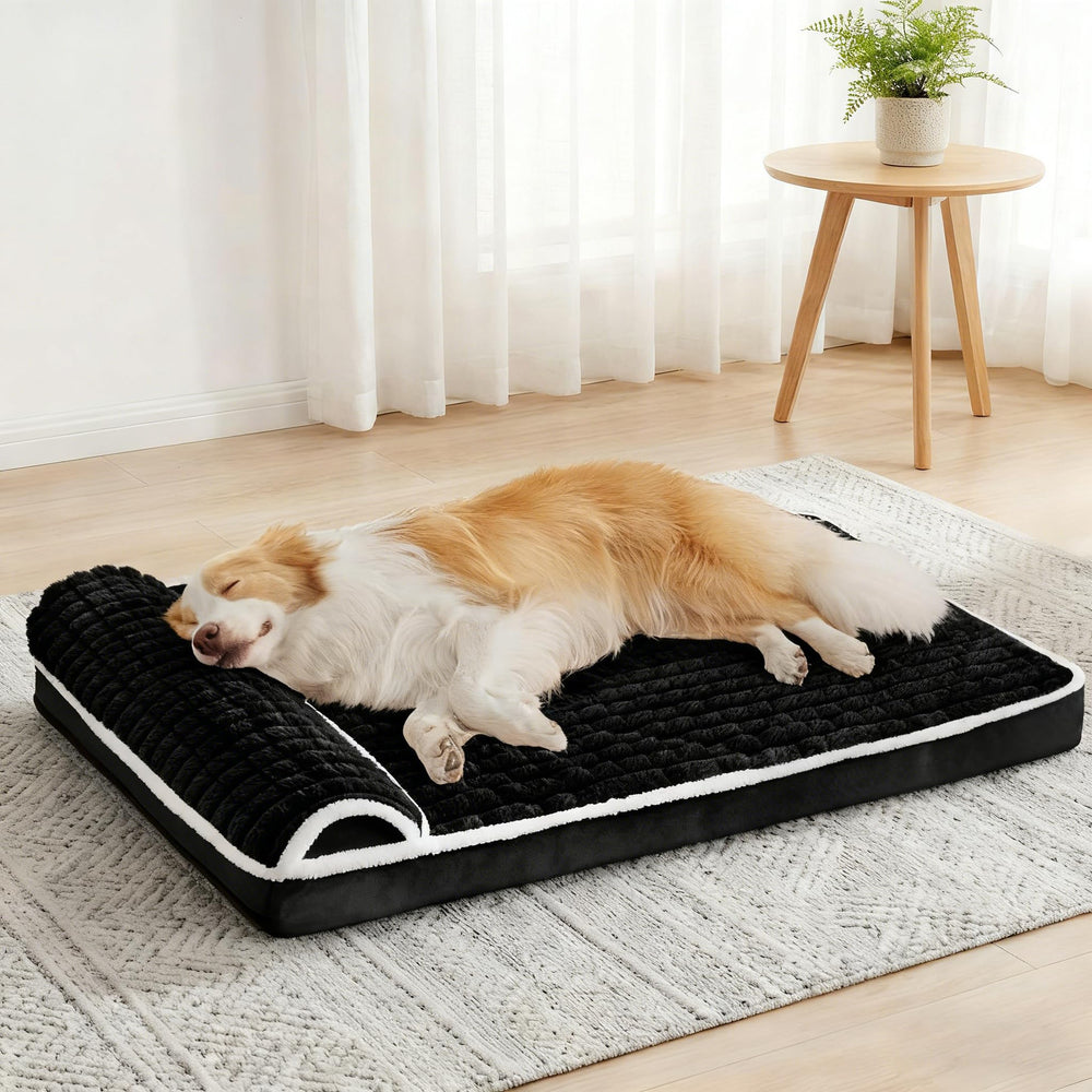 Jolifield Orthopedic Large Dog Sofa Bed with Pillow