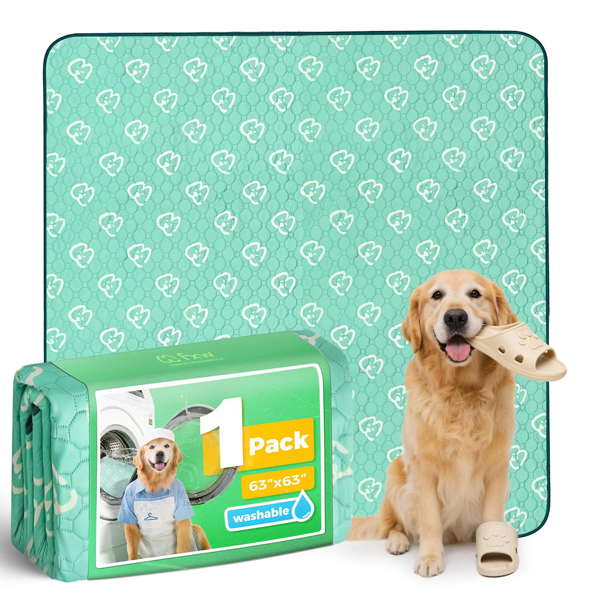 FXW Washable Pee Pads for Dogs, Super Absorbent