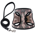 Dog Harness with Leash Set, No Pull Adjustable Reflective Step-in Puppy Pet Vest Harnesses for Small Medium Large Dogs and Cats