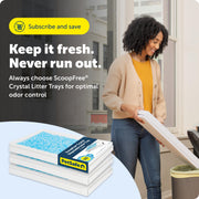 PetSafe ScoopFree Self-Cleaning Crystal Litter Box