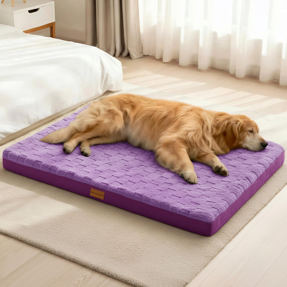 Patas Lague Durable Orthopedic Dog Bed Large Sized Dog
