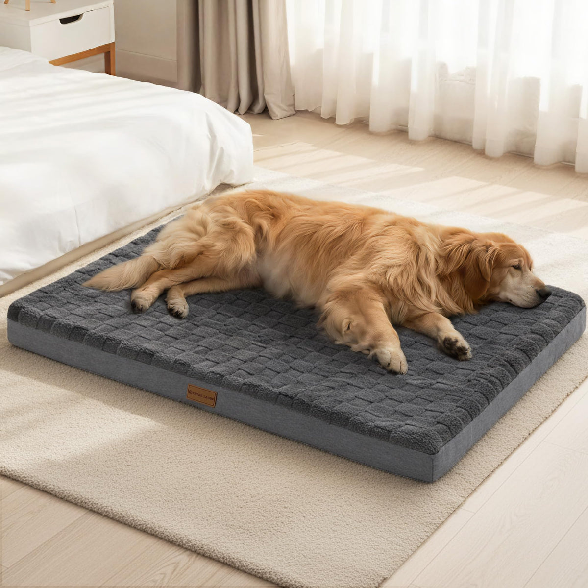 Patas Lague Durable Orthopedic Dog Bed Large Sized Dog