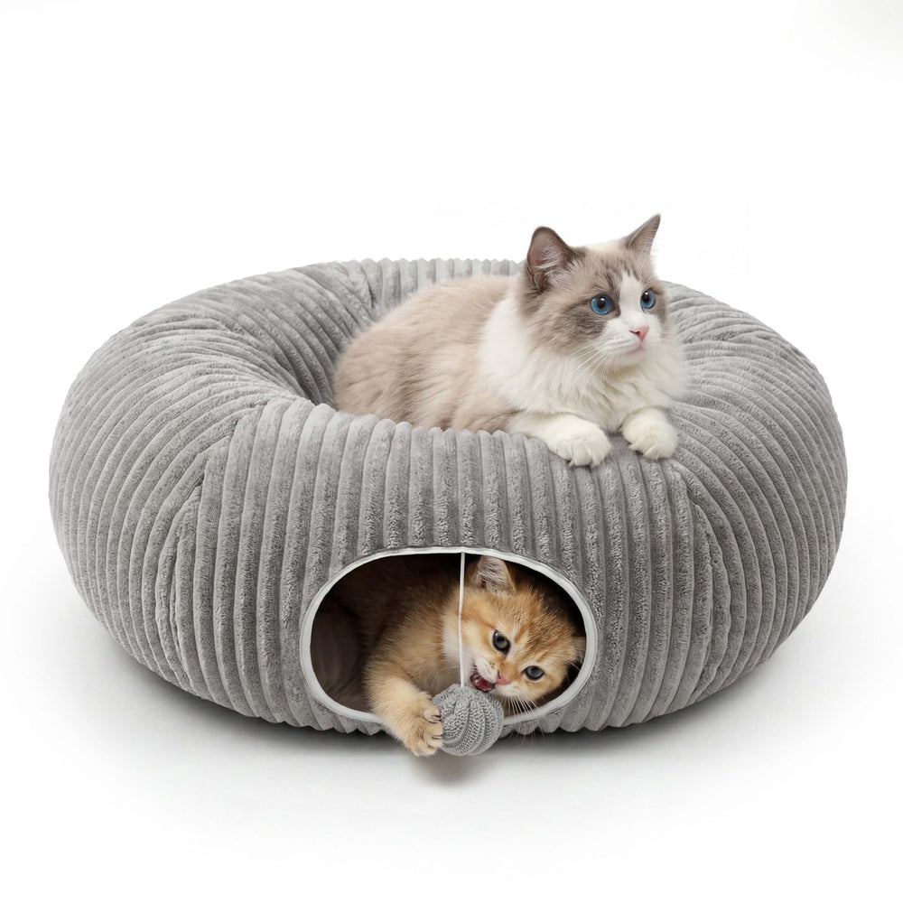 MOYMO STRP Cat Tunnel for Indoor Play & Exercise