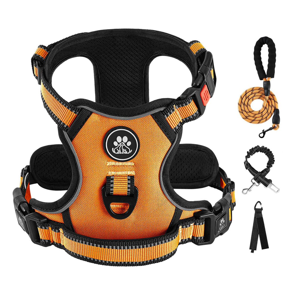 IVY&LANE Dog Harness with Leash Set for Small to Large Dogs