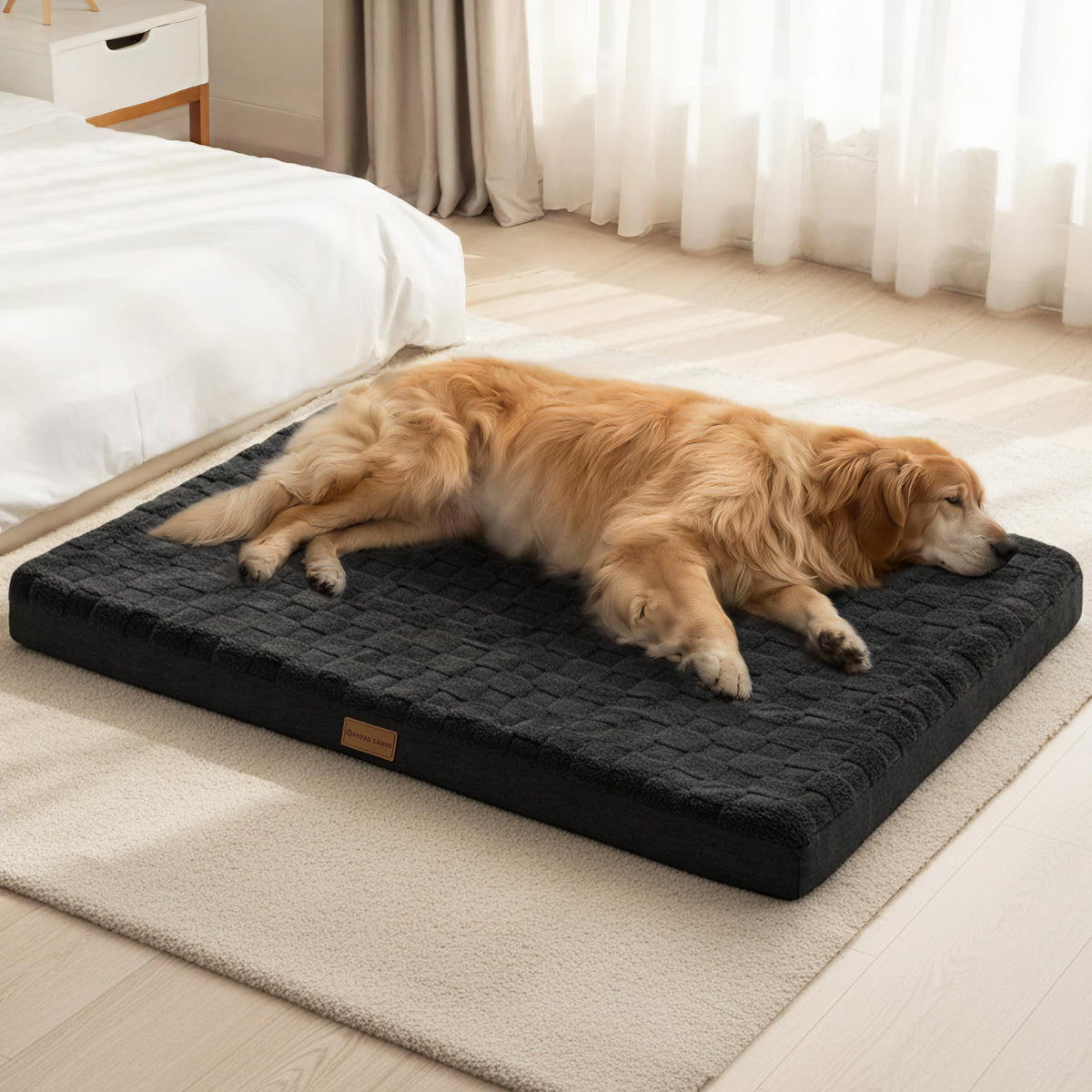 Patas Lague Durable Orthopedic Dog Bed Large Sized Dog