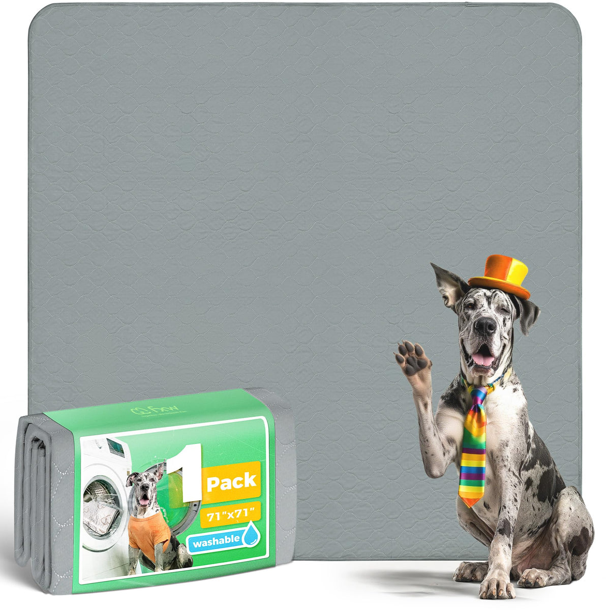 FXW Washable Pee Pads for Dogs, Super Absorbent