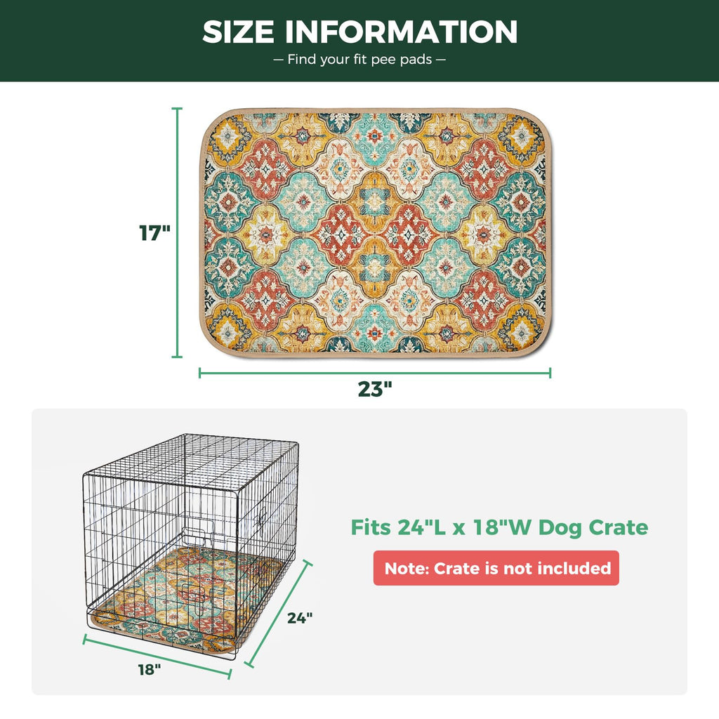 FXW Washable Pee Pads for Dogs, Super Absorbent