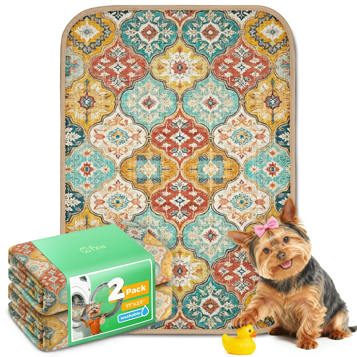 FXW Washable Pee Pads for Dogs, Super Absorbent