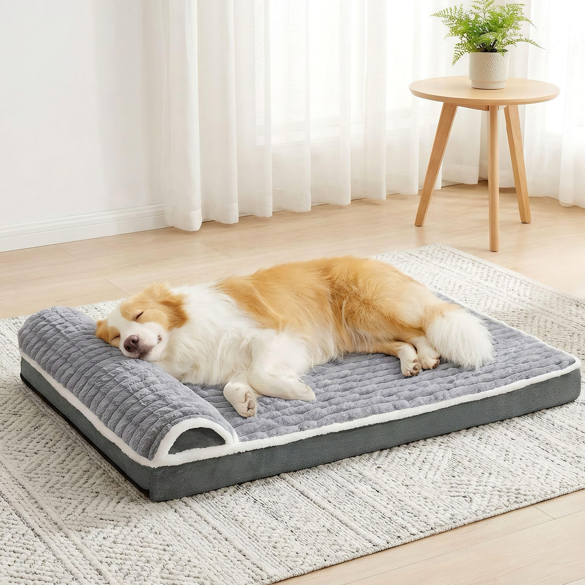 Jolifield Orthopedic Large Dog Bed Pillow Pet Sofa Bed
