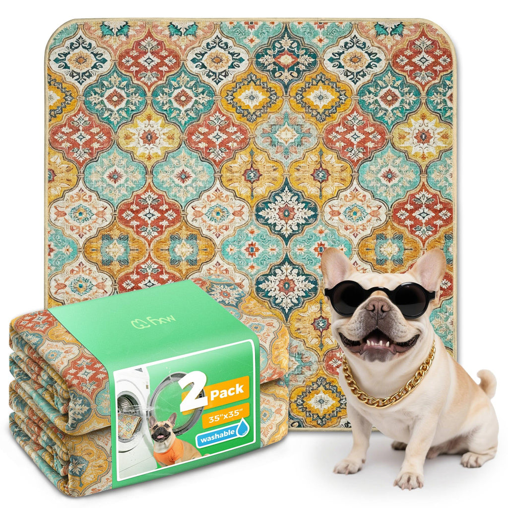FXW Washable Pee Pads for Dogs, Super Absorbent